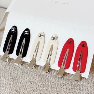 Chanel Beauty Hair Clip Trio Set